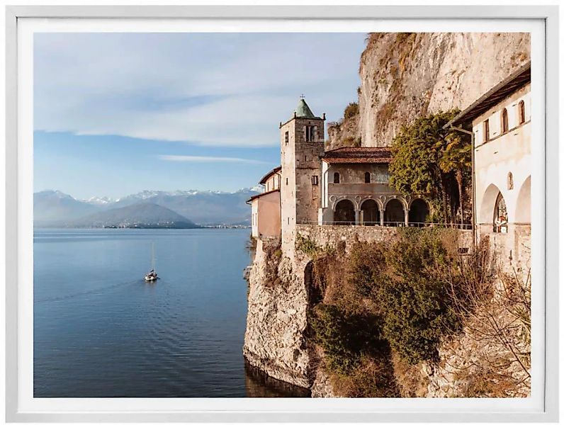 Wall-Art Poster "Lago Maggiore", Landschaften, (1 St.), Poster ohne Bilderr günstig online kaufen