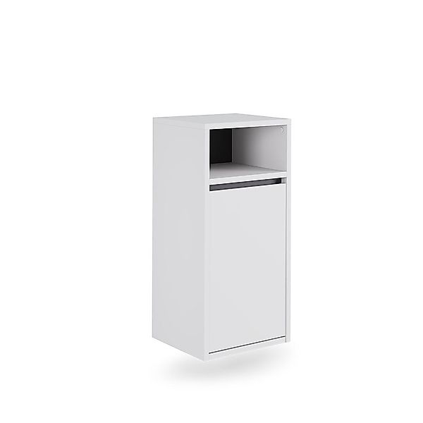 Vicco Wäscheschrank Viola, Weiß/Grau, 38 x günstig online kaufen