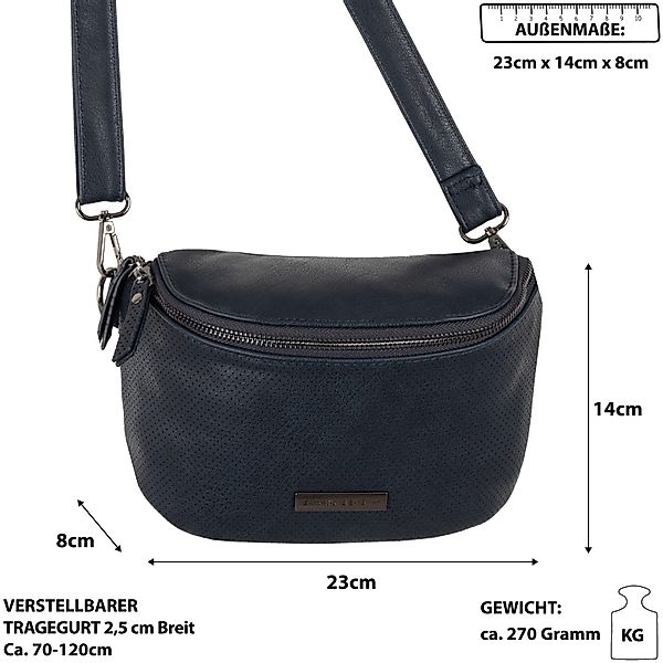 Enrico Benetti Gürteltasche Bauchtasche Umhängetasche Crossbody-Bag günstig online kaufen