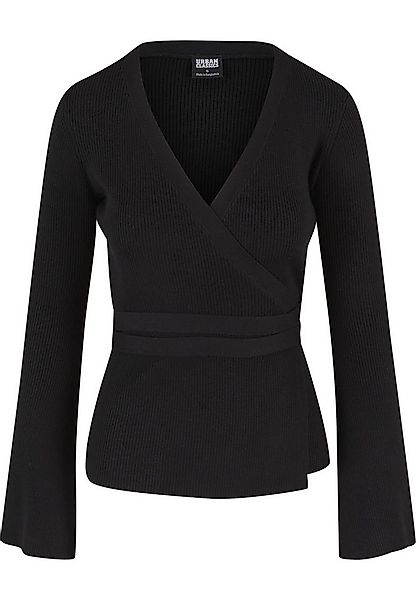 URBAN CLASSICS Cardigan Urban Classics Damen Ladies Rib Knit Wrapped Cardig günstig online kaufen