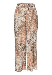 LASCANA Palazzohose mit Blumendruck, sommerliche Stoffhose mit Taschen, Str günstig online kaufen