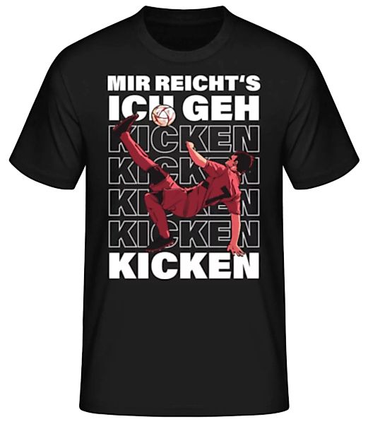 Fußball Ich Geh Kicken · Männer Basic T-Shirt günstig online kaufen