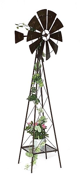 DanDiBo Deko-Windrad Metall 170 cm kugelgelagert günstig online kaufen