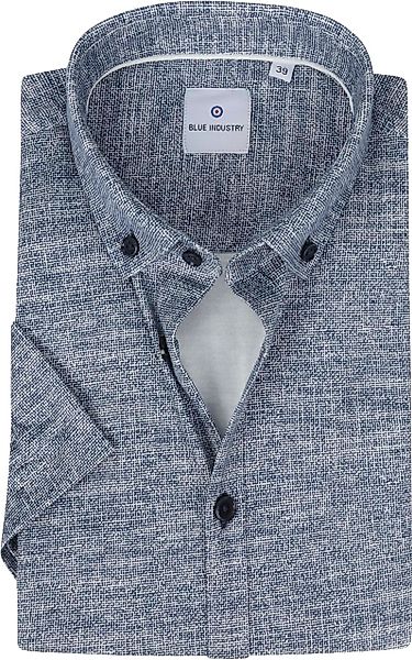 Blue Industry KA Hemd Jersey Melange Blau - Größe 41 günstig online kaufen