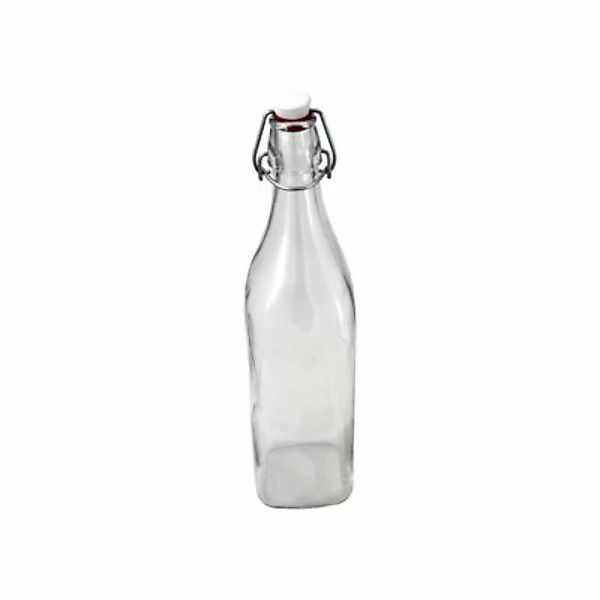 Neuetischkultur Glasflasche mit Bügelverschluss transparent günstig online kaufen