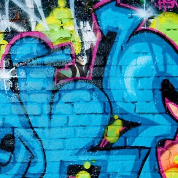 Bilderwelten Fototapete Colours of Graffiti bunt Gr. 288 x 190 günstig online kaufen