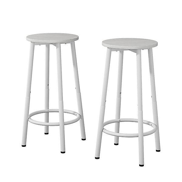 Vicco Barhocker Edmonton, Weiß, 31.5 x günstig online kaufen