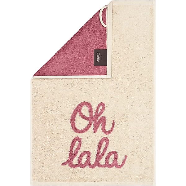 Cawö Gästetücher Postcard Towels Edition 100 - Farbe: Oh lala - 11 - 30x50 günstig online kaufen