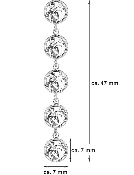 Paar Ohrstecker "Ohrringe Calanthe mit fünf günstig online kaufen