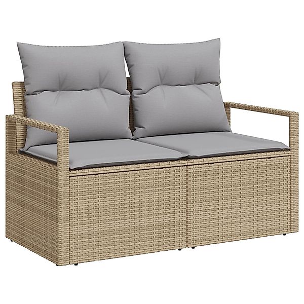 vidaXL Loungesofa Gartensofa 2-Sitzer mit Kissen günstig online kaufen