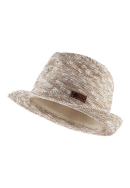 Sterntaler® Schirmmütze Strohhut meliert (1-St., Sommerhut günstig online kaufen