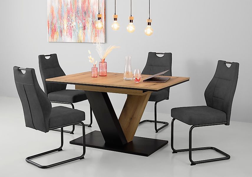 HELA Esszimmerstuhl "Linda S Schwingstuhl BESTSELLER" (Set) 4 Stk.mit Tasch günstig online kaufen