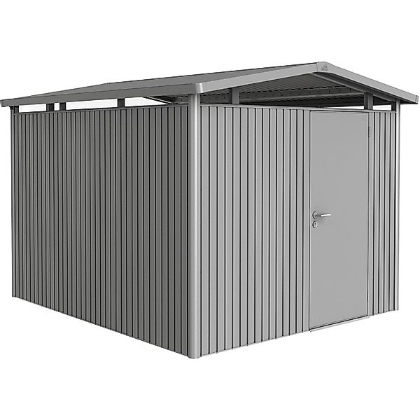 Biohort Gerätehaus "PANORAMA Gr. P5 quarzgrau-metallic mit Standardtür", au günstig online kaufen