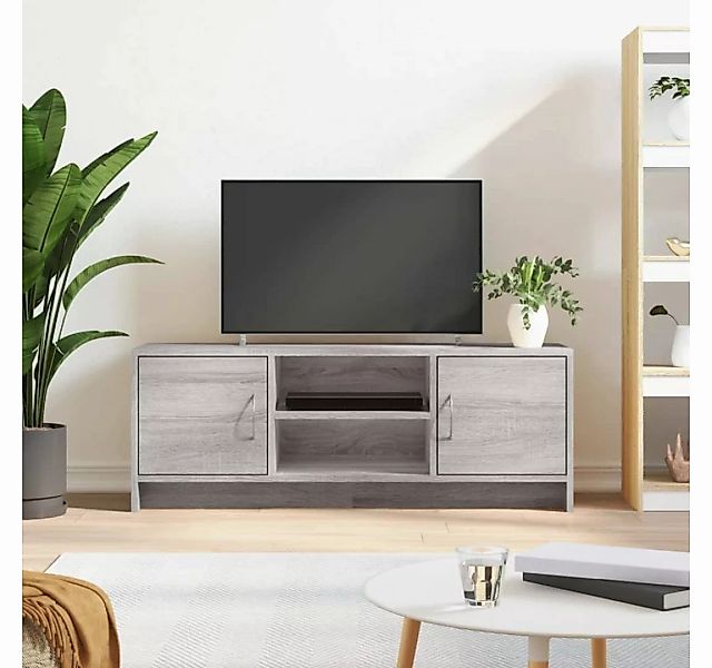 furnicato TV-Schrank Grau Sonoma 102x30x37,5 cm Holzwerkstoff günstig online kaufen
