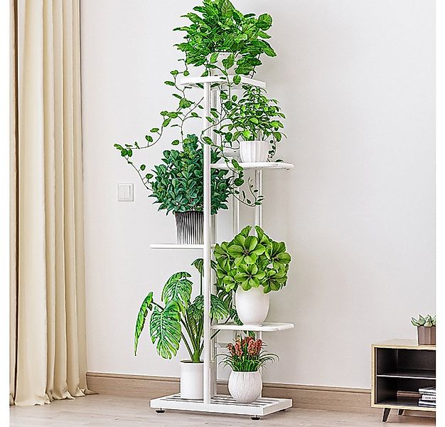GarveeMore Blumenständer 5-stöckiger Pflanzenständer Mehrschichtiges Vintag günstig online kaufen