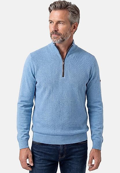 Redmond Strickpullover Basic (1-tlg) Troyer - Baumwolle - Atmungsaktiv günstig online kaufen