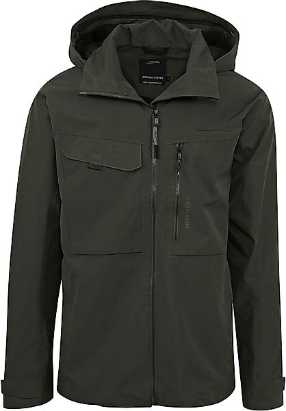 Didriksons Aston Jacke Dunkelgrün - Größe M günstig online kaufen