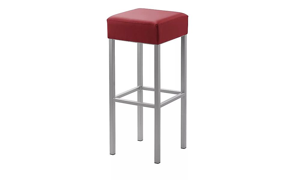 Barhocker - rot - 34 cm - 82 cm - 34 cm - Stühle > Barhocker - Möbel Kraft günstig online kaufen
