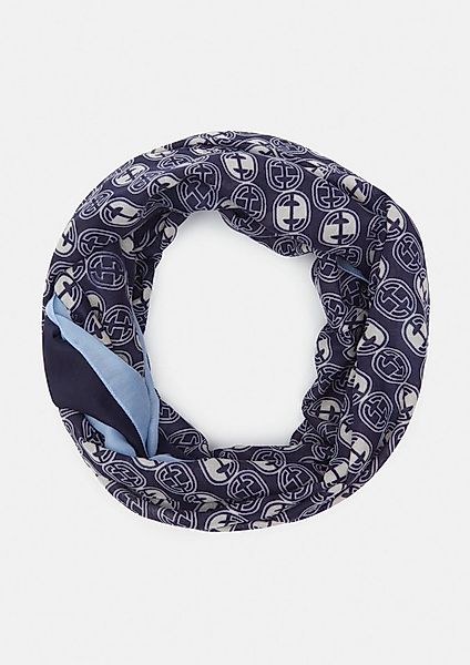 comma Loop Tuch, Loop-Schal mit Icon-Muster günstig online kaufen