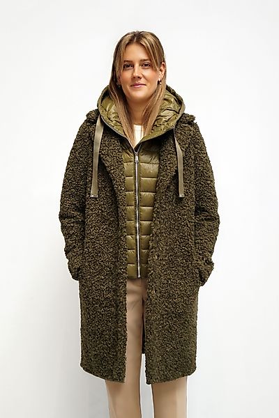 FUNK since 1776 Fellimitatmantel lang in günstig online kaufen