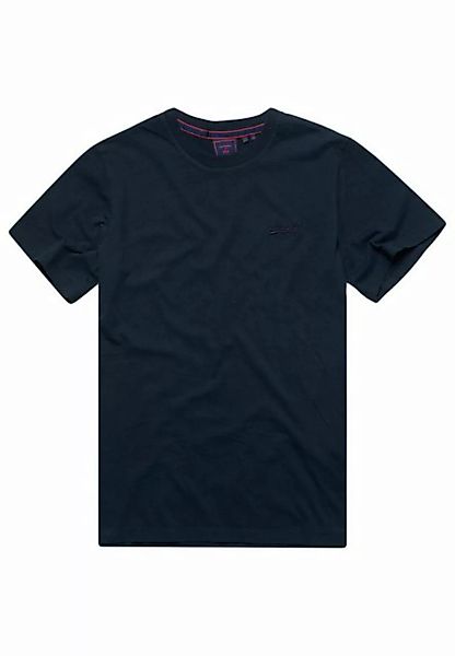 Superdry T-Shirt Superdry T-Shirt VINTAGE LOGO EMB TEE Eclipse Navy Navy Du günstig online kaufen