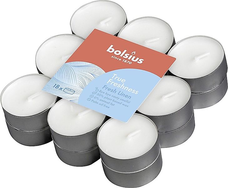 Bolsius Teelicht Bolsius Duftteelichter True Freshness günstig online kaufen