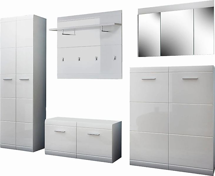 GERMANIA Garderoben-Set "Adana" Set, 5 Stk. tlg. günstig online kaufen