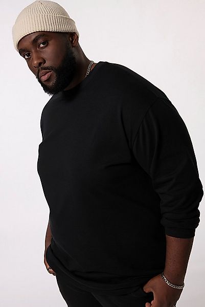 STHUGE T-Shirt Langarmshirt Basic oversized bis 8 XL günstig online kaufen