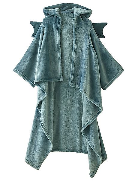 Babydecke Kinder & Eltern Decke mit Kapuze und Ärmeln, vertbaudet günstig online kaufen