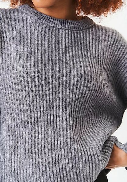 GINI LONDON Stricktop Gini Knit Übergroßer Pullover aus Grobstrick günstig online kaufen