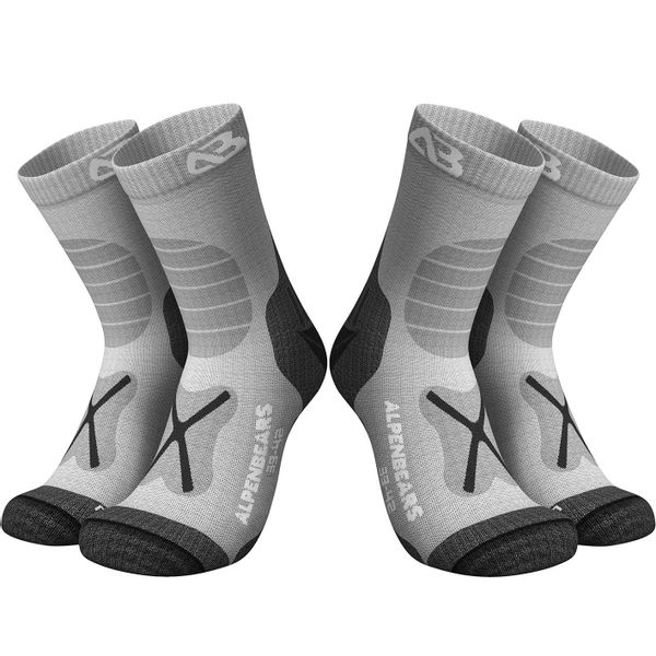Alpen Bears Wandersocken 2er-Set Socken braun günstig online kaufen