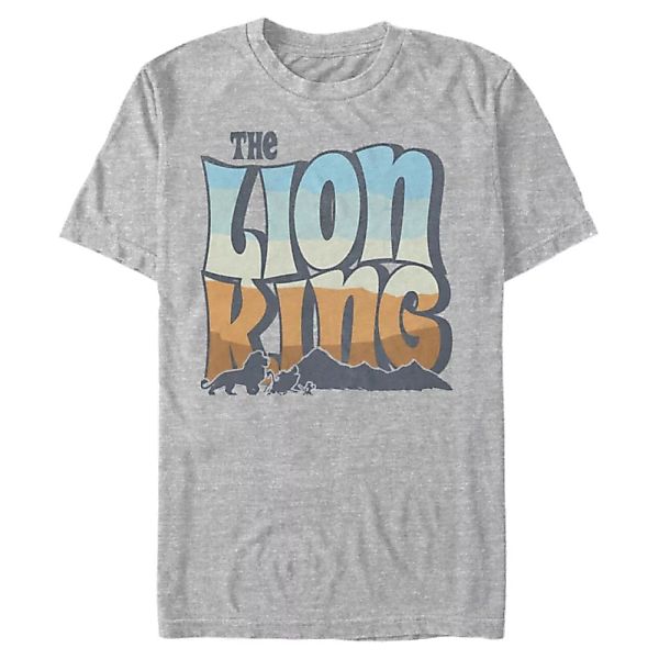Disney - Der König der Löwen - Logo Groovy Walks - Männer T-Shirt günstig online kaufen