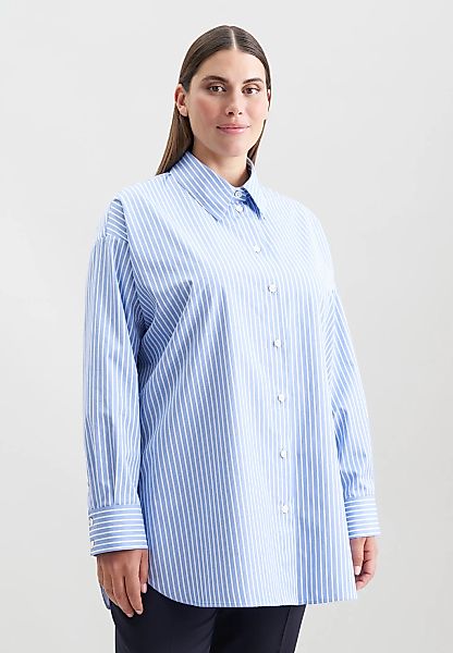 seidensticker Hemdbluse "Schwarze Rose" 1/1 Gestreift günstig online kaufen