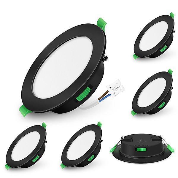 ALUSSO LED Einbaustrahler 6er-Set, Decken Leuchte, günstig online kaufen