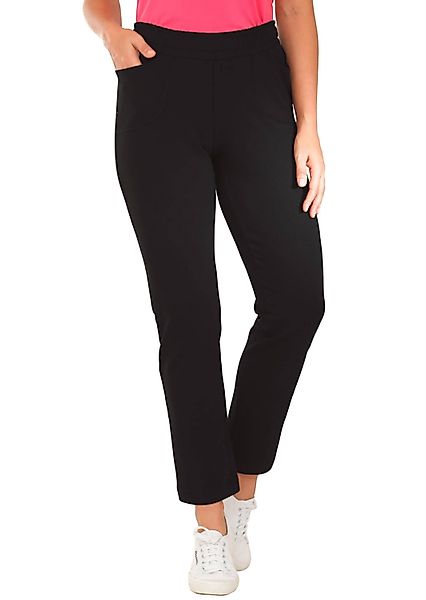 GOLDNER Stoffhose Bequeme Freizeithose mit Schlupfbund günstig online kaufen