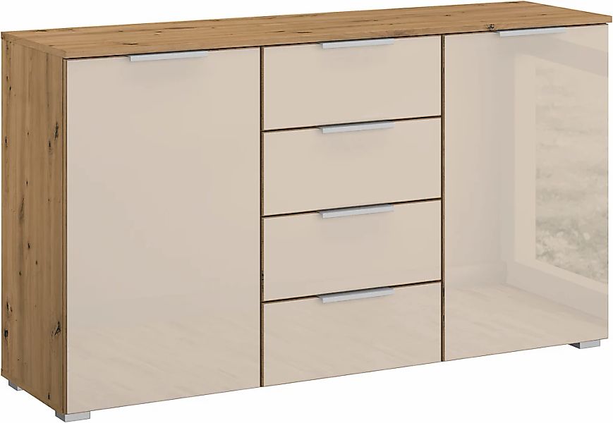 rauch "Sideboard Kommode Kombikommode KOLUNA mit Glasfront" Breite 120 cm, günstig online kaufen