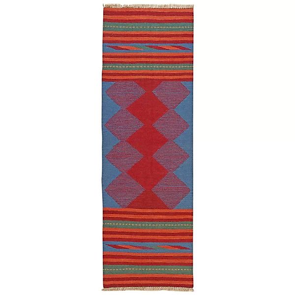 PersaTepp Teppich Kelim Gashgai multicolor B/L: ca. 64x193 cm günstig online kaufen