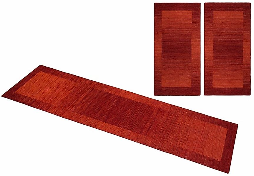 THEKO Bettumrandung »Gabbeh Super, Handweb, Teppich, Bordüre, reine Wolle,« günstig online kaufen