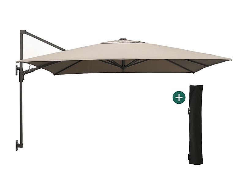 Shadowline Wandsonnenschirm 250x250 cm günstig online kaufen