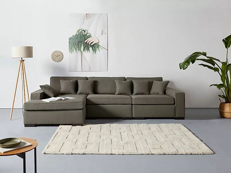Guido Maria Kretschmer Home&Living Ottomane Skara L-Form, Lounge-Sofa mit F günstig online kaufen