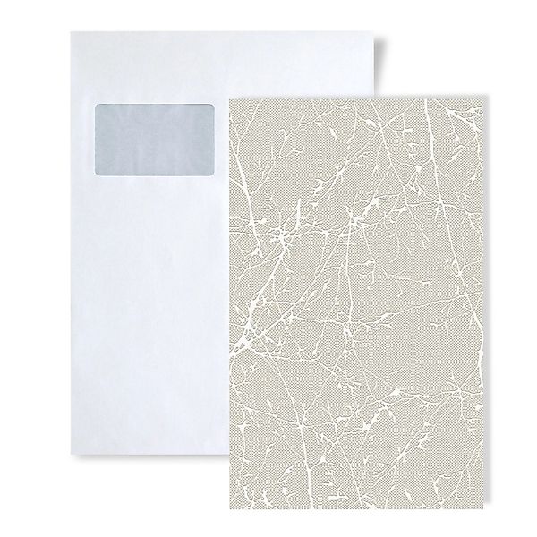 PROFHOME 1 MUSTERSTÜCK S-305074-GU DIN A4 MUSTER der Floral Tapete günstig online kaufen