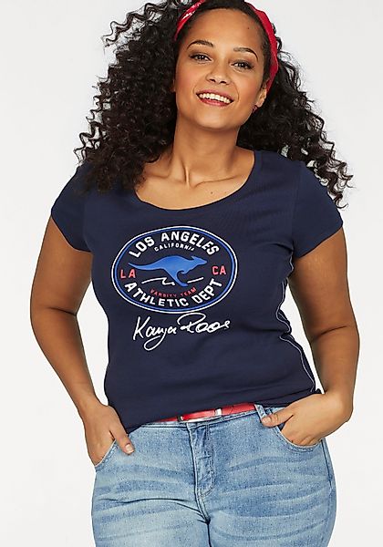 KangaROOS T-Shirt Kurzarm, sehr figurbetont, im günstig online kaufen