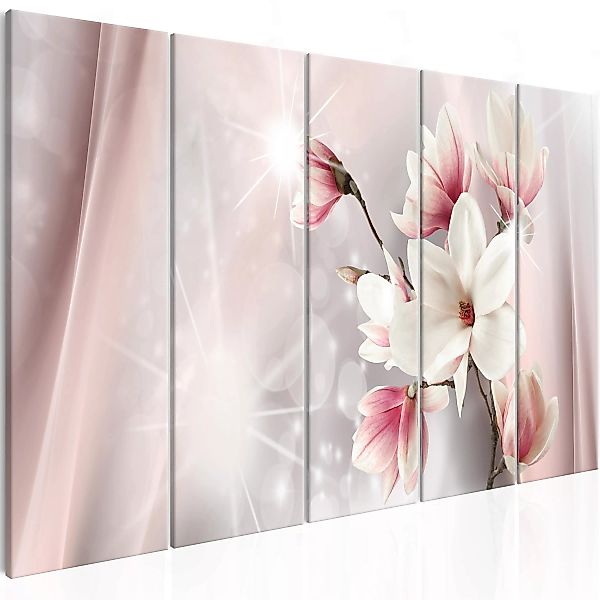 Wandbild - Dazzling Magnolias (5 Parts) Narrow günstig online kaufen