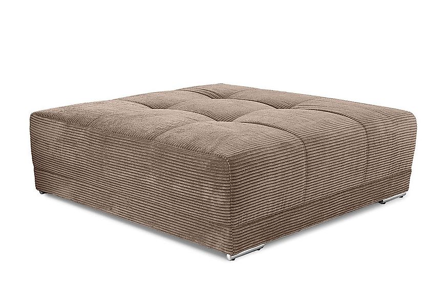 luma-home Polsterhocker 15178 (XXL-Hocker B120/H120/T39 cm günstig online kaufen