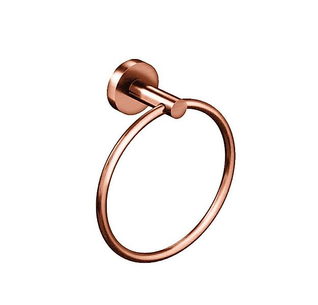 Aloni Handtuchhalter CR2113-BC, Aloni Handtuchring Ø 16 cm Kupfer gebürstet günstig online kaufen