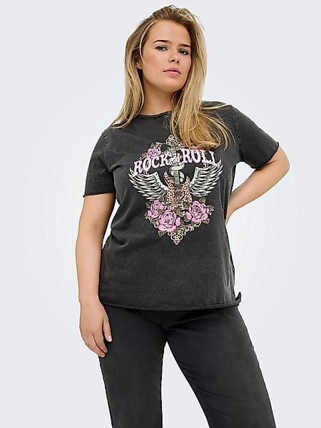 ONLY CARMAKOMA T-Shirt CARLUCY LIFE REG S/S TOP JRS NOOS Baumwolle, regular günstig online kaufen