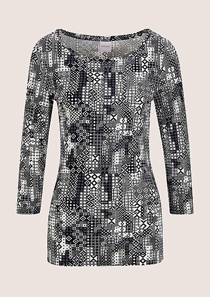 MADELEINE 3/4-Arm-Shirt "Shirt Rundhals-Shirt mit 3/4-Ärmeln" günstig online kaufen