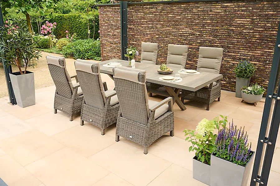 Siena Garden Garten-Essgruppe »»Corido Move« mit Sincro Ausziehtisch« Set, günstig online kaufen