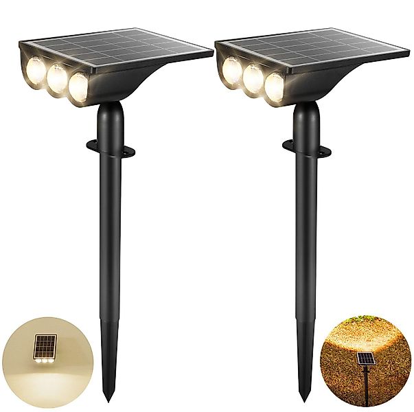 BlingBin LED Solarleuchte LED Solar Gartenlampen, günstig online kaufen