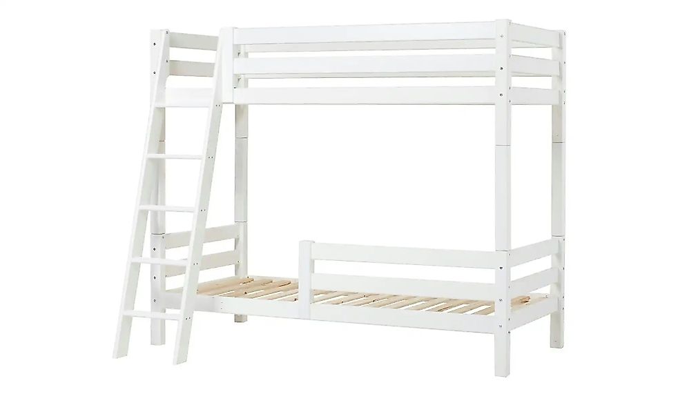 Hoppekids Etagenbett  ECO Luxury ¦ weiß ¦ Maße (cm): B: 144 H: 177 Betten > günstig online kaufen